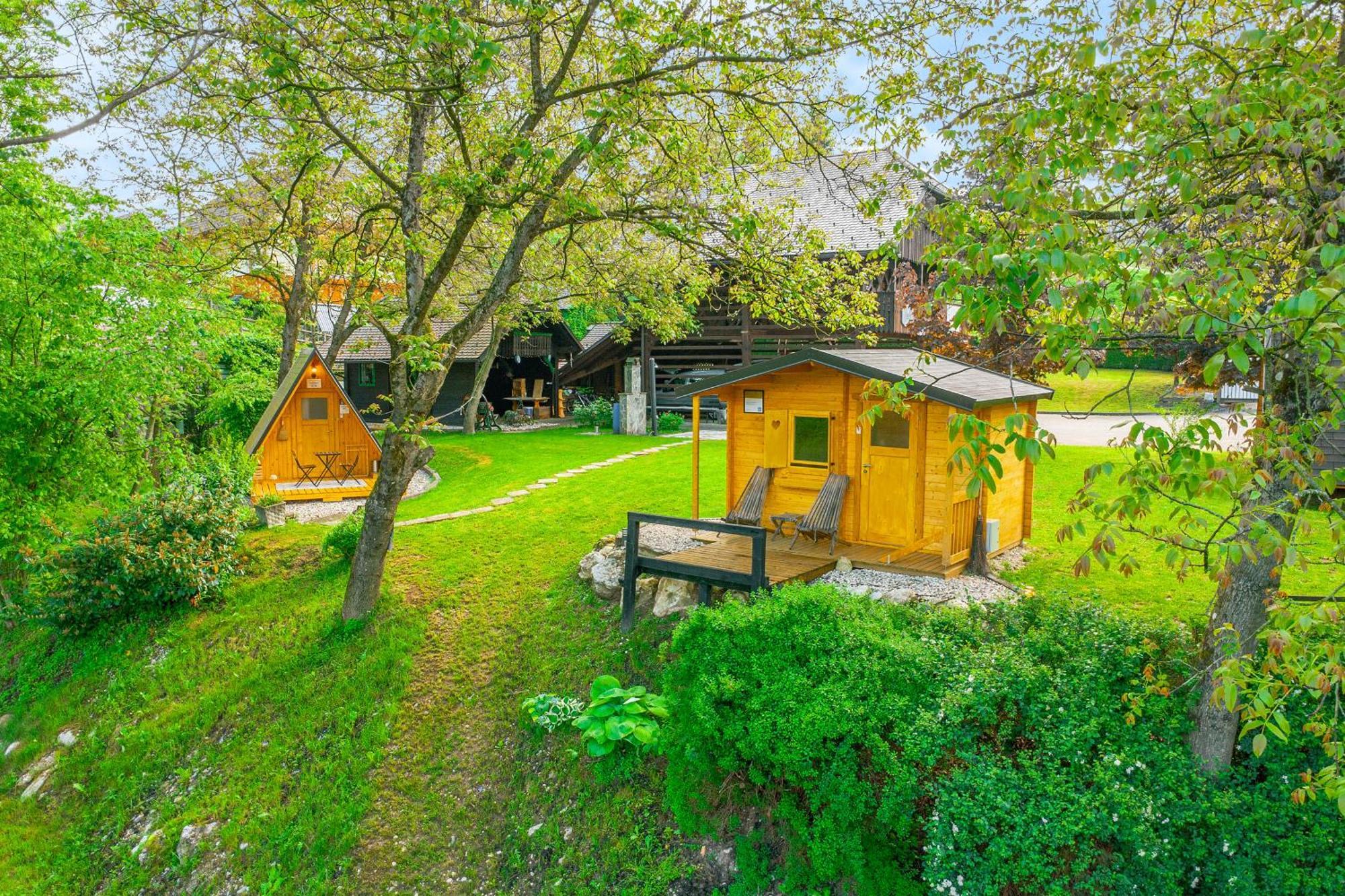 Resort Pod Orehi - Bled - Apartma & Glamping & Savna Exterior photo